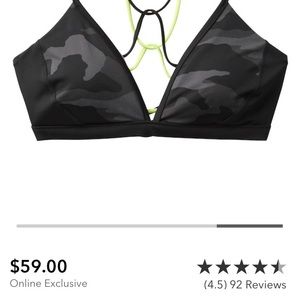 Athleta freestyle camo bikini top